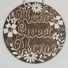 Insegna di benvenuto Home Sweet Home
