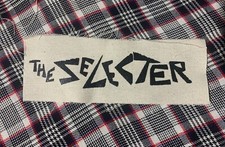Patch fai da te The Selecter "Logo" - Ska Punk Crost bandiera nera crack rimanente Oi