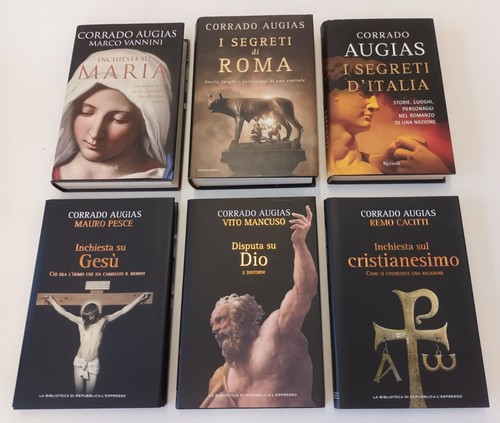 Lotto libri corrado augias - 6,