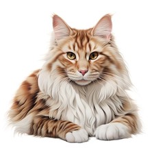 4 adesivi gatto delle foreste