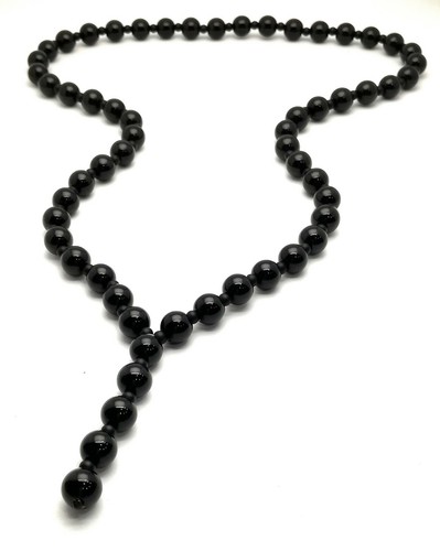 Collana pietra nera onice - collana, y