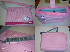 BORSA HELLO KITTY PER COMPUTER P.C. PORTATILE CON TRACOLLA