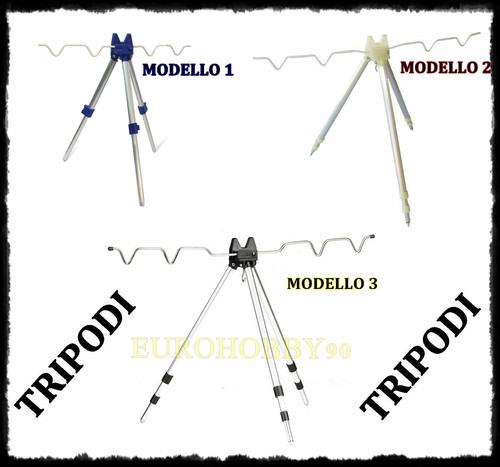 Tripode pesca poggia - tripode,