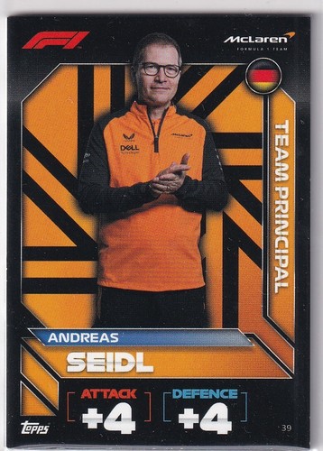 Carta topps turbo attax - f1,