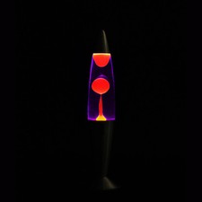 Lampada lava blu-viola
