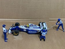 Diorama pit stop 1:18 Senna