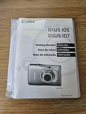 Canon IXUS 105 107 Kit manuale