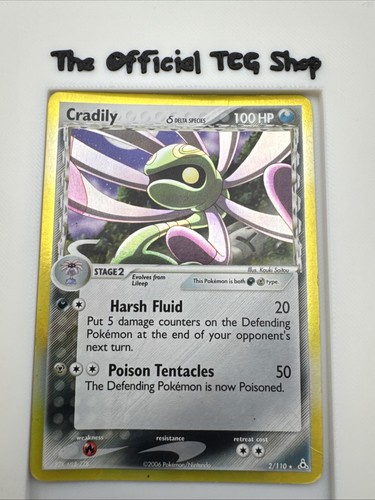 Cradily 110 holo rare holon - 2/110,