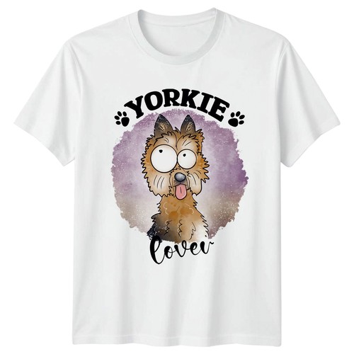 Maglietta yorkie lover - maglietta,
