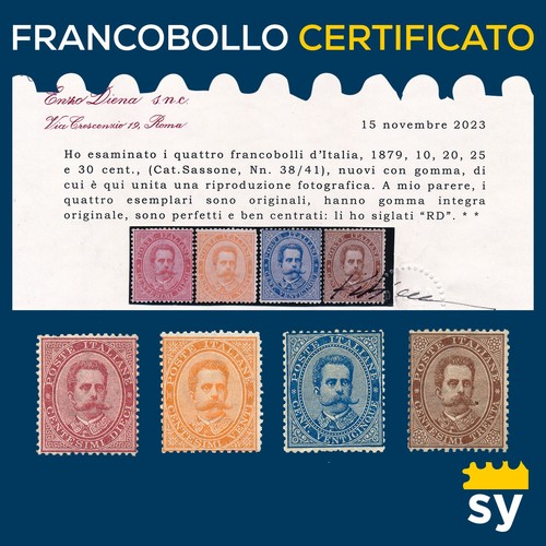 Italia regno 1879 umberto - italia,