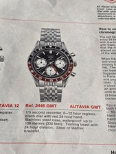 Catalogo orologi HEUER vintage