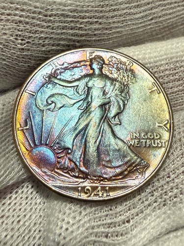 1941 walking liberty mezzo - liberty,