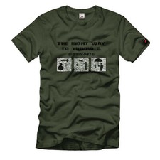 Maglietta The right Way Descrizione Fun Humor #148