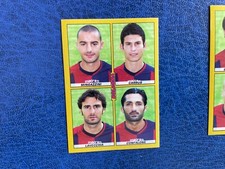 PANINI CALCIATORI 2007/08 BOLOGNA MINGAZZINI CARRUS LAVECCHIA CONFALONE 511