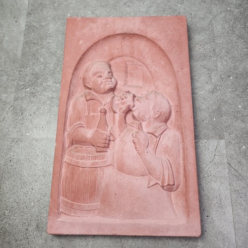 Quadro rilievo terracotta - a,