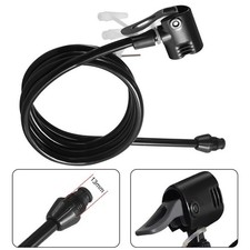 Tubo prolunga pompa bicicletta versatile lungo 125 cm compatibile con la maggior parte delle pompe