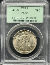 1941 D Walking Liberty mezzo