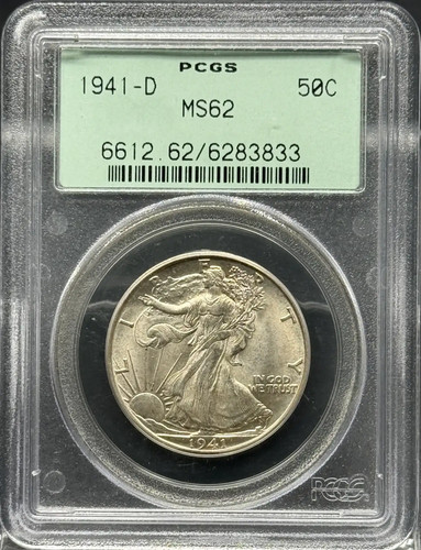 1941 walking liberty mezzo - 1941,