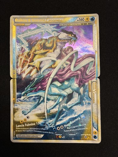 Pokémon holo raikou suicune - holo,