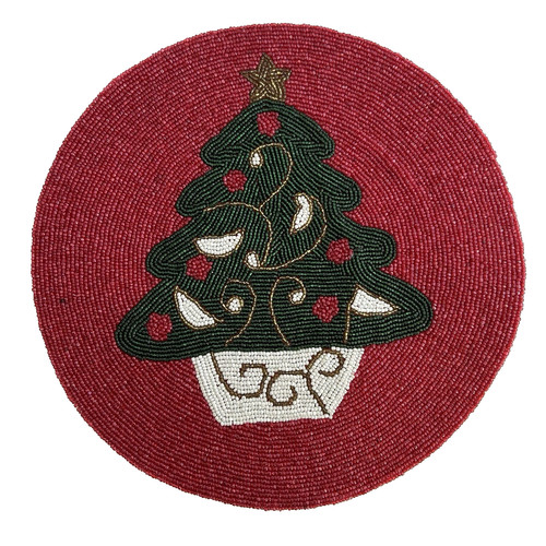 Albero natale vetro - albero, di
