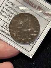 5 CENTESIMI LIRE PRORA  1909