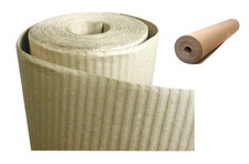 ROTOLO DI CARTONE ONDULATO 1 M X 45 MT PROTEZIONE PAVIMENTI PITTURA