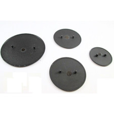 Spartifiamma piattelli Whirlpool-Candy cucina gas 4 fuochi lucidi piano cottura