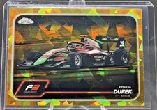 2024 Topps Chrome Sapphire Formula 1 F1 Joshua Dufek Gold 42/50 #141