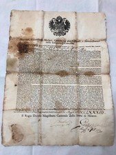 MANIFESTO LOMBARDO VENETO