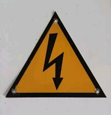CARTELLO SEGNALETICO TRIANGOLO - Pericolo Alta tensione mod.2 - segnale