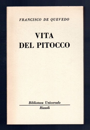 Vita del pitocco quevedo - pitocco,