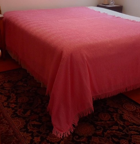 Copriletto vintage ciniglia - in,