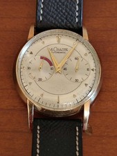 LeCoultre Futurematic Power Reserve Automatic Men´s Watch 10 Kt Gp