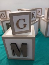 Cubi In Legno Per Baby Shawer