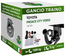 Gancio Orizzontale Estraibile