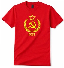 Shirt cccp hammer sickle - cccp,