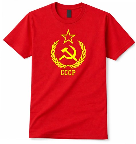 Shirt cccp hammer sickle - cccp,