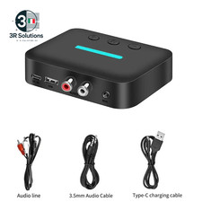 Adattatore Ricevitore Audio USB Bluetooth 5.3 Musica Stereo Wireless 3,5 Mm