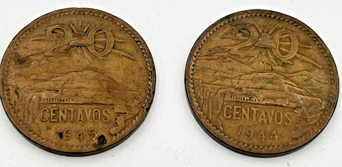 Monete bronzo centavos - monete, 20
