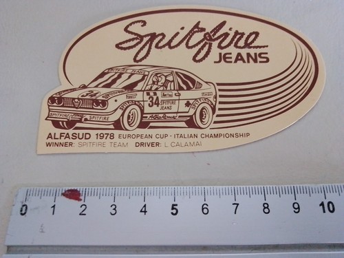 Sticker original team alfasud - team,