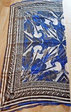 sciarpa pareo fiori leggera