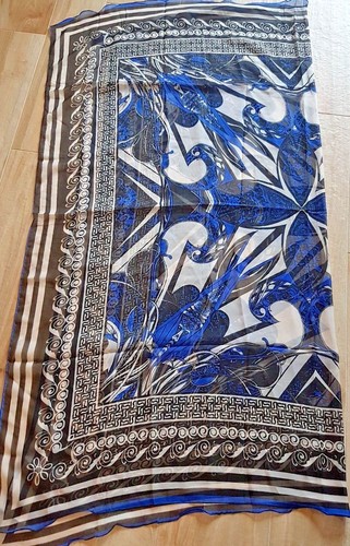 Sciarpa pareo fiori leggera - pareo,