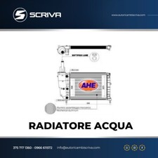 Radiatore acqua motor - radiatore, fiat
