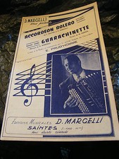 Partition Accordéon Boléro