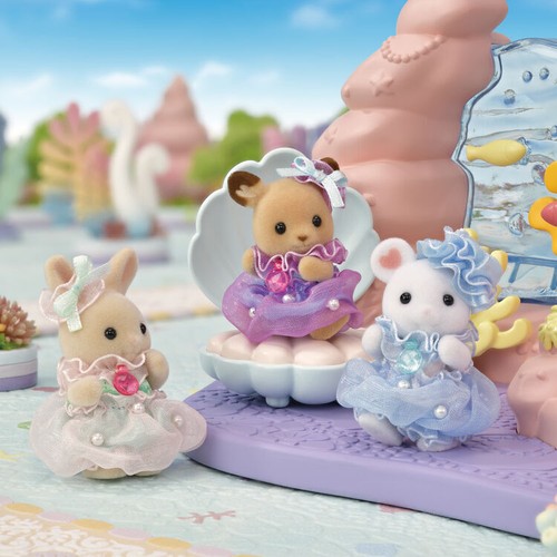 Sylvanian families baby trio - sylvanian,