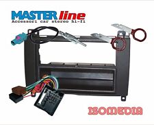 MASCHERINA RADIO UN DIN MERCEDES CLASSE A W169 DA 2005 CONNETTORI + CHIAVETTE