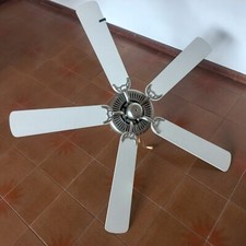 Vinco 70912 Ventilatore da Soffitto con Luci 4 Pale - Bianco