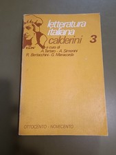 Letteratura Italiana Calderini