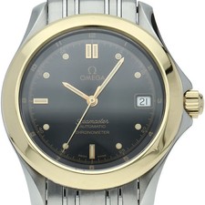 Orologio Uomo Omega Seamaster 120M Automatico 36mm Quadrante Nero K18YG SS 2401.50