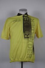 FILA MAGLIA CICLISMO UOMO TG 4 MAN SHIRT BIKE SPORT VINTAGE TEAM SKY